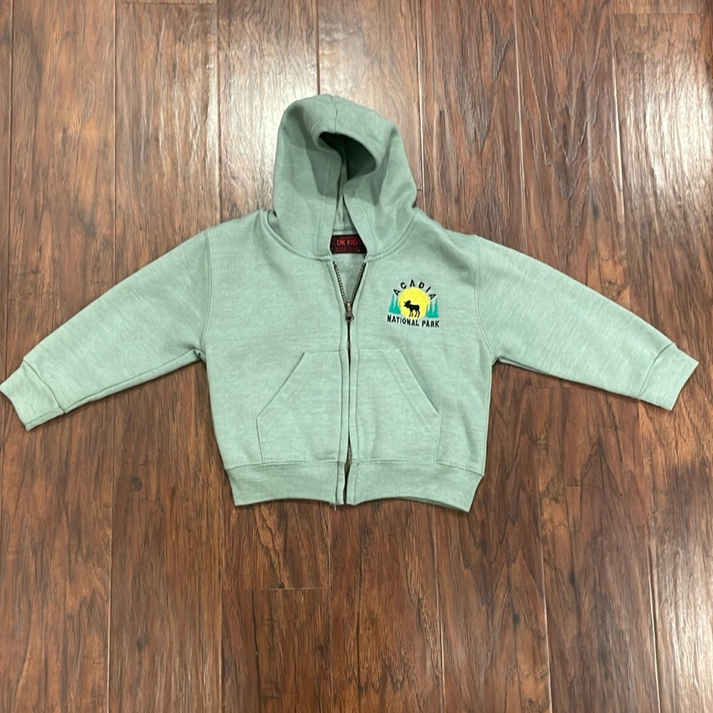 3T Acadia National Park Zip Up Hoodie